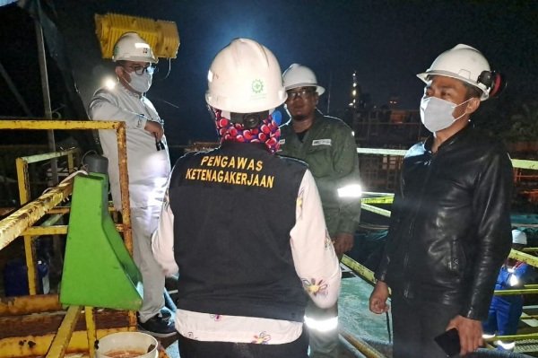 Disnakertrans Riau Lakukan Olah TKP Kecelakaan Kerja di Blok Rokan
