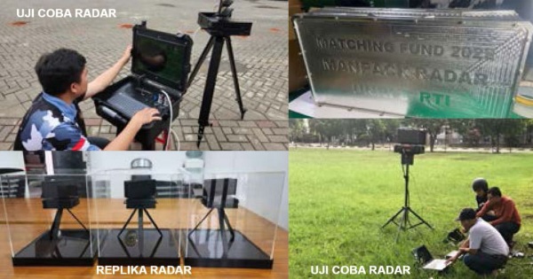 Radar Surveilans Inisiasi Dosen Teknik Unri Dilirik Mabes TNI