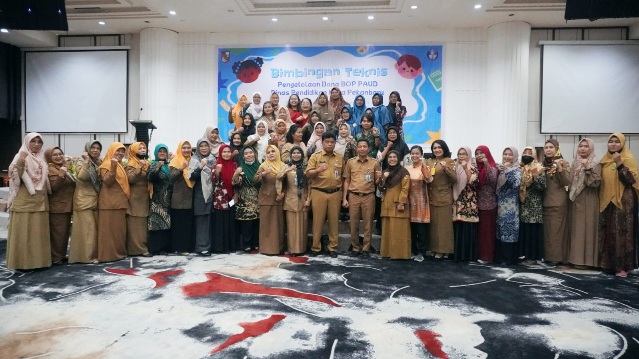Buka Bimtek BOP PAUD 2023,  Ini Pesan Kadisdik Jamal 