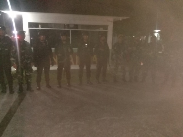 Patroli Gabungan TNI Polri Sasar 4 Titik Rute di Pekanbaru