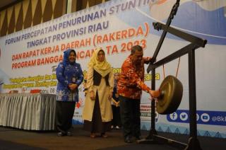 Riau Tancap Gas Lakukan Percepatan Penurunan Angka Prevalensi Stunting