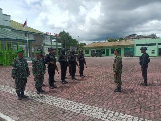 Bangun Kekompakan, TNI-Polri Patroli Gabungan Keliling Pekanbaru