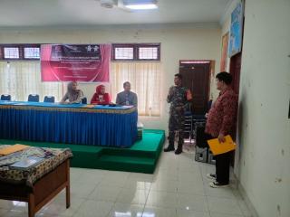 Babinsa Koramil 02/Kota Hadiri Undangan Pantarlih di Kantor Lurah