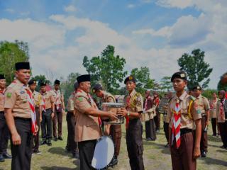Sekda Kampar Hadiri Upacara Pembukaan Perjusami Pramuka Saka Wira Kartika Korem 031/WB