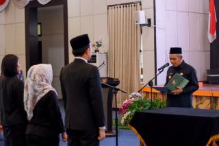 Pj Bupati Kampar Lantik 141 Orang Pejabat Fungsional di Lingkungan Pemkab