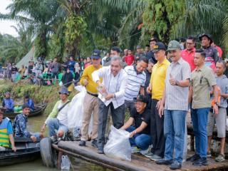 Pj Bupati Kampar Buka Secara Resmi Lomba Mancing Trip Bareng