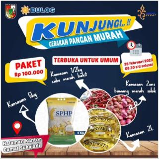 Tekan Inflasi, Besok Pemko Pekanbaru Gelar Pasar Murah di Empat Lokasi