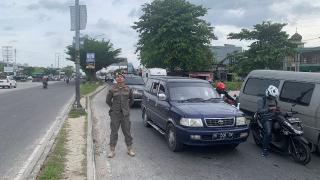 Antisipasi Gangguan Keamanan, Satpol PP Tempatkan Personel di Traffic Light