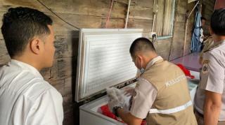 Karantina dan BC Meranti Segel Produk Makanan Import Asal Malaysia