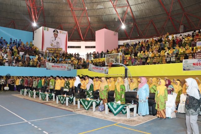 Pembukaan Musywil Ke-26 Muhammdiyah dan Aisyiyah Riau Dihadiri Ribuan Warga