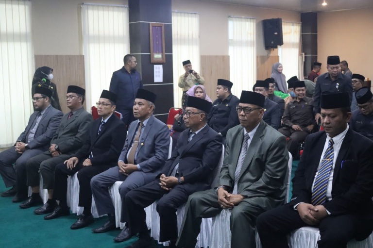 Wabup Lantik 7 Pejabat Pimpinan Tinggi Pratama Pemkab Inhil