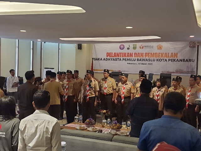 Saka Adhyasta Pemilu Bawaslu Pekanbaru Jadi Pelopor Pertama di Riau