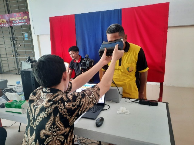 Perekaman dan Penerbitan KTP el, Disdukcapil Pekanbaru Jemput Bola ke Lapas