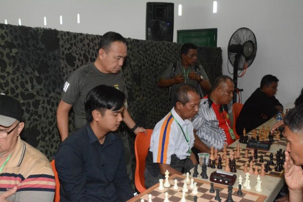 Begini Cara Korem 031/Wira Bima Mencari Bibit Atlet Catur di Riau