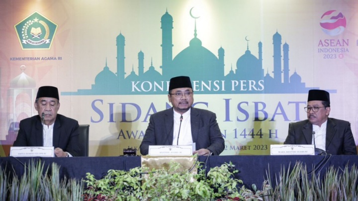 Pemerintah Tetapkan Ramadan Jatuh Pada 23 Maret 2023