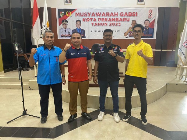Terpilih Aklamasi, Adri Hidayat Putra Pimpin Pengkot Gabsi Pekanbaru 