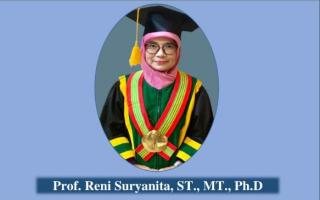 UNRI Kukuhkan Guru Besar Perempuan Pertama Bidang Teknik Sipil di Riau