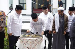 Sah Diresmikan, Gubri ajak Jamaah Makmurkan dan Isi Pengajian Masjid Ar Rahim