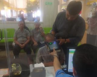 Disdukcapil Pekanbaru Lakukan Perekaman KTP Elektronik ke ODGJ