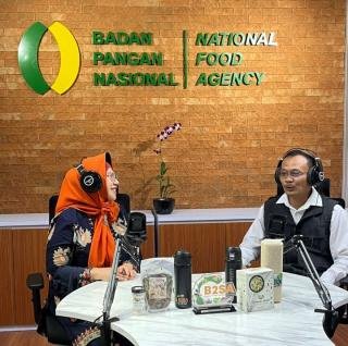Kadis Ketapang Beberkan Pangan Aman Masyarakat di Podcast B2SA Badan Pangan Nasional