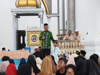 Penutupan TPA serta Peresmian Masjid Taqwa, Pj Bupati Kampar Mengucapkan Selamat Menunaikan Ibadah Puasa Ramadan
