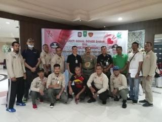 Peringati HUT ke 73, Satpol PP Riau Berbagi Sembako Untuk Warga dan Panti Asuhan
