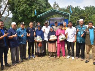 HPN Tingkat Kabupaten Kampar, Dr Kamsol Kunjungi Lokasi Camping Bersama PWI