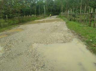 Jalan Desa ini tak Masuk APBD Kuansing 2023, Anggaran Fantastis Bangun Gedung Vertikal