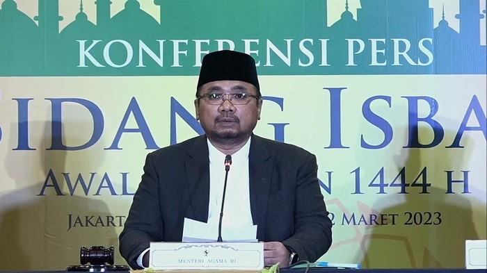Pemerintah Tetapkan 1 Syawal 1444 H Jatuh Pada Sabtu, 22 April 2023