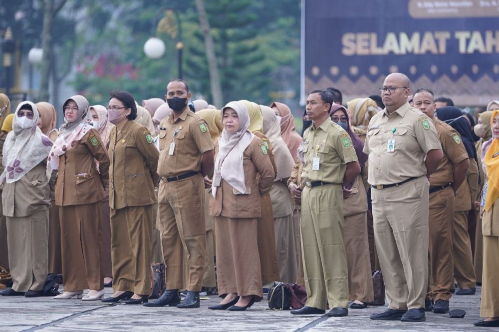 Apel Pagi dan Halal Bihalal Pemprov Riau Digelar 2 Mei