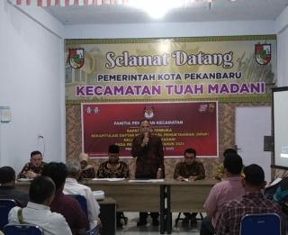 PPK Tuah Madani Gelar Pleno DPHP Pemilu 2024