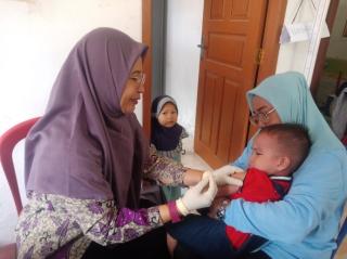 Capaian Imunisasi Polio di Riau Sudah 58 Persen