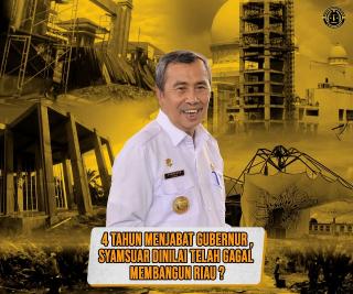 AMPR Tuding Gubri Gagal Pimpin Riau: Ingat Bansos, Ingat Syamsuar