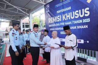 Sebanyak 7.742 Narapidana di Riau Terima Remisi Idul Fitri