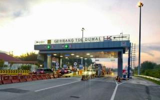 36.884 Kendaraan Melintas di Tol Pekanbaru, Dumai dan Bangkinang Selama Arus Balik