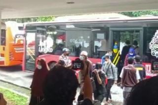 Warga Riau yang Dievakuasi dari Sudan Transit di Asrama Haji Pondok Gede Jakarta