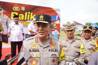 Mudik Balik Gratis, Kapolda Riau: Kita Antar Hingga ke Daerah Asalnya