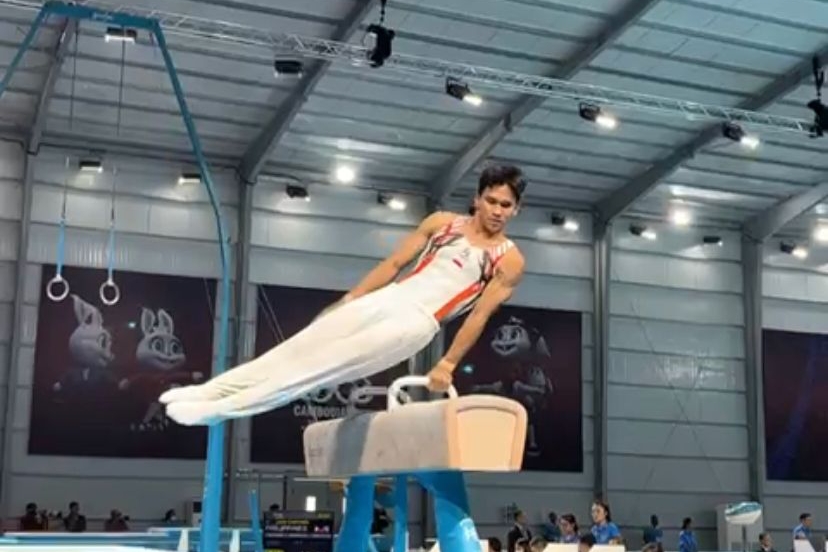 Masuk Final di SEA Games Kamboja, Atlet Senam Asal Riau Abiyu Berpeluang Sumbang Medali Emas