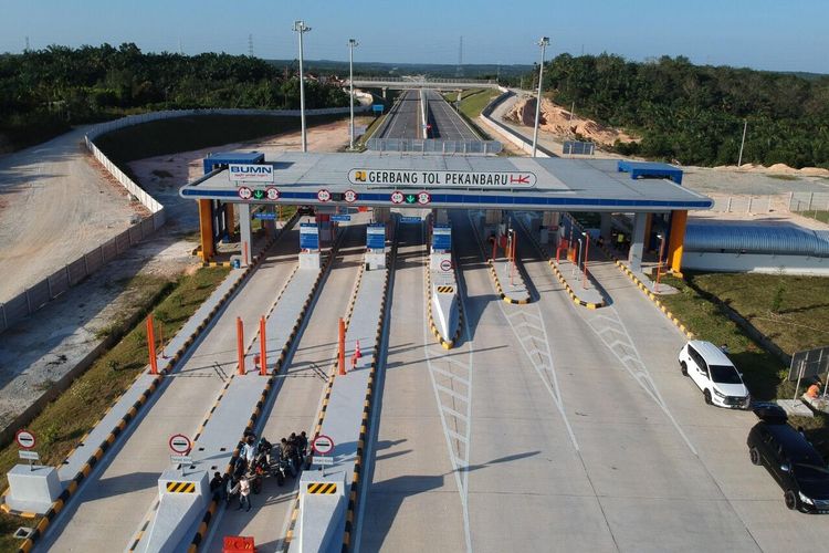 Pintu Tol Pekanbaru-Dumai dan Pekanbaru-Bangkinang Segera Disambung