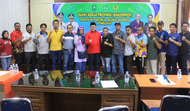 Jelang Pra PON, PTMSI Riau Gelar Raker Perdana 