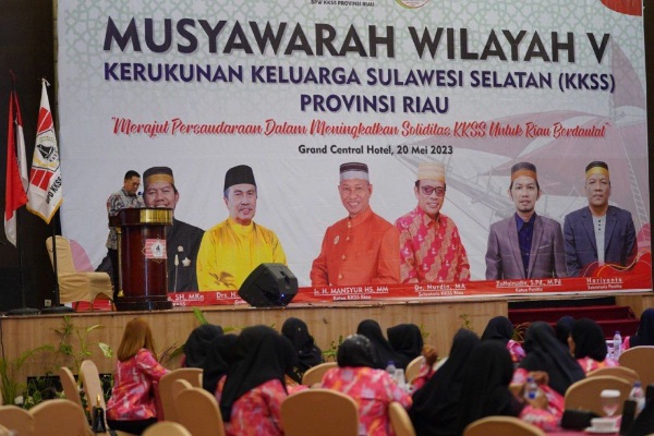Muswil Perdana Ikatan Wanita Sulawesi Selatan Riau Resmi Digelar, Ini Tujuannya
