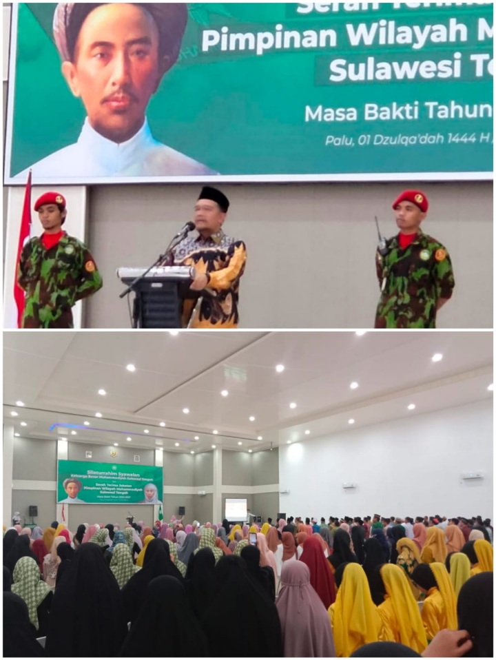 Rektor UMRI Saidul Amin Tabligh Akbar di PWM Sulteng 