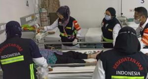 Tim Kesehatan Siaga Layani Kloter Jamaah Haji Gelombang Pertama Tiba di Madinah