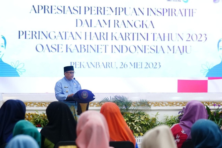 Wagub Riau Hadiri Acara Puncak Peringatan Hari Kartini ke-145