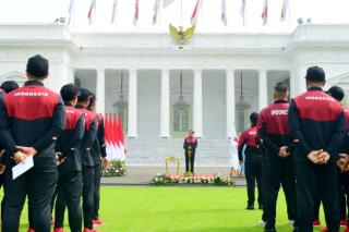 Presiden Jokowi Lepas Kontingen Indonesia untuk SEA Games Ke-32 di Kamboja
