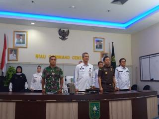 Pemprov Riau Ikuti Rakor Pengendalian Inflasi Bersama Mendagri