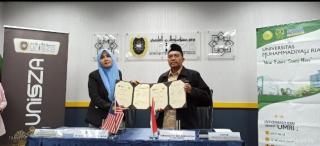 Bangun Kerjasama dengan UniSZA, UMRI Perkuat Program Internasional