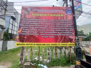 Diminta Benahi Kabel Serat Optik, Pemko Pekanbaru Surati Perusahaan Provider