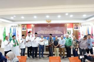 5 Parpol dan 2 DPD Serahkan Dokumen Pendaftaran ke KPU Riau