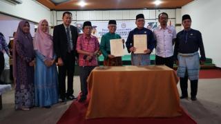 Sepakat Tingkatkan Mutu Pendidikan, Universitas Hang Tuah Pekanbaru Jalin Kerjasama dengan KPI Pusat